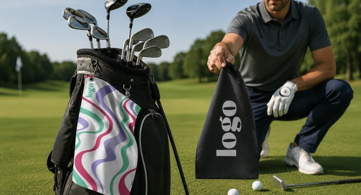 Serviettes de golf personnalisées